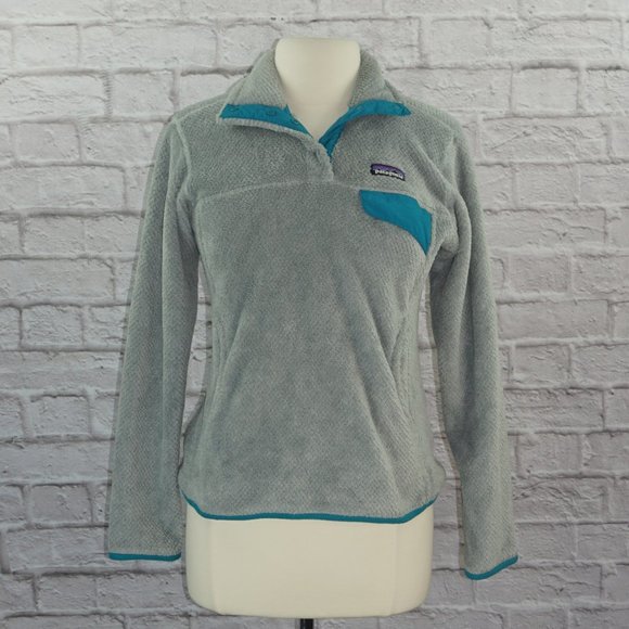 Patagonia Snap Polartec Pullover Fleece Sweatshirt - Picture 1 of 10